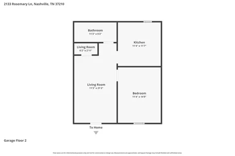 2133 Rosemary Lane Nashville TN 37210