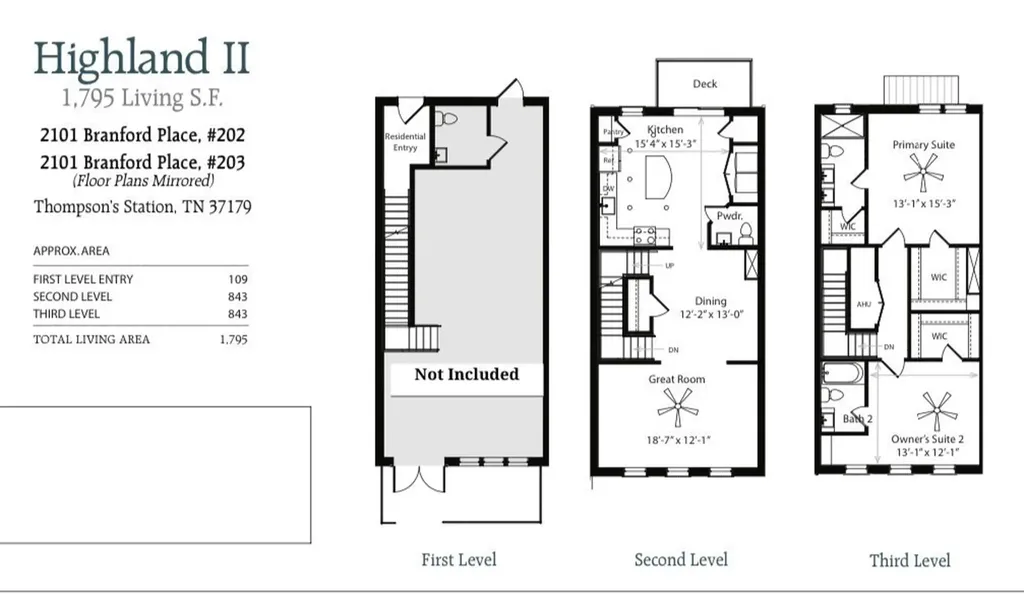 2101 Branford Place Thompsons Station TN 37179