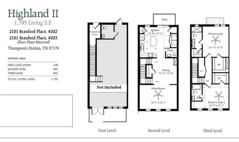 2101 Branford Place Thompsons Station TN 37179