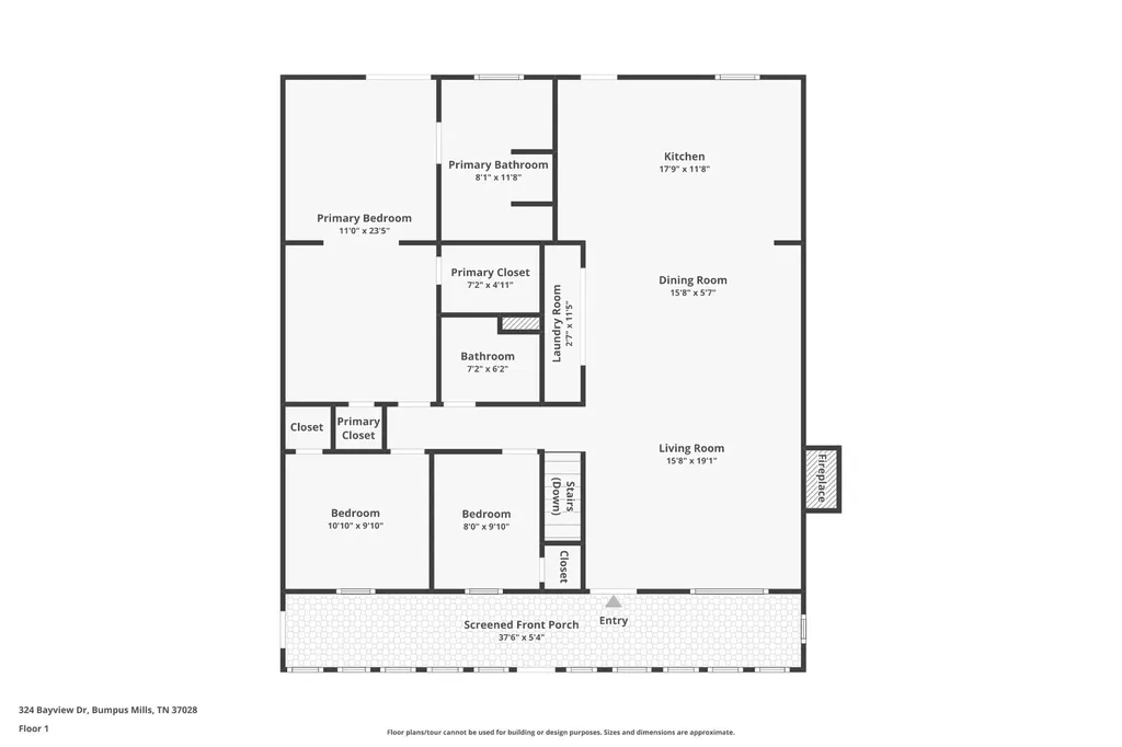 324 Bayview Drive Bumpus Mills TN 37028