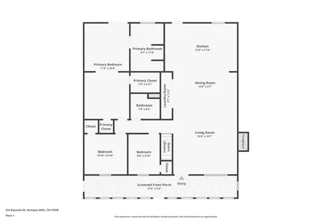 324 Bayview Drive Bumpus Mills TN 37028