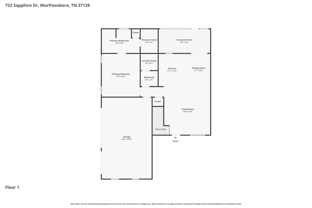 722 Sapphire Drive Murfreesboro TN 37128