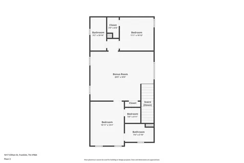 1017 Clifton Street Franklin TN 37064