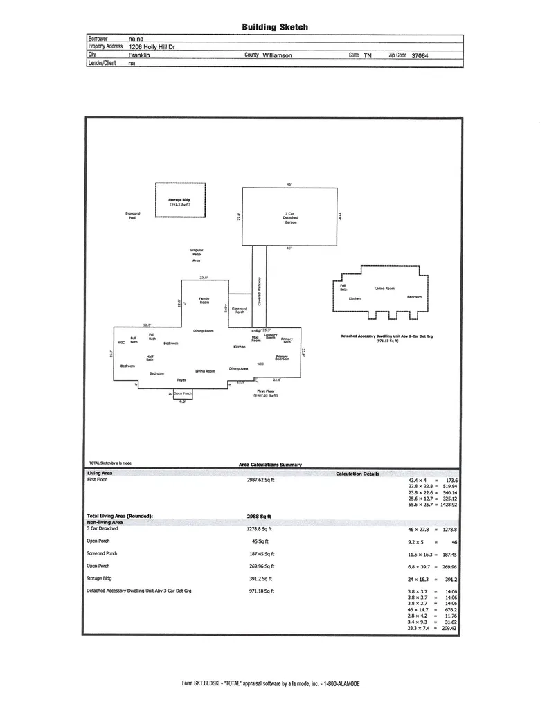 1206 Holly Hill Drive Franklin TN 37064