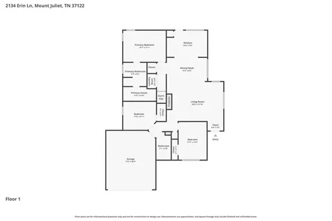 2134 Erin Lane Mount Juliet TN 37122