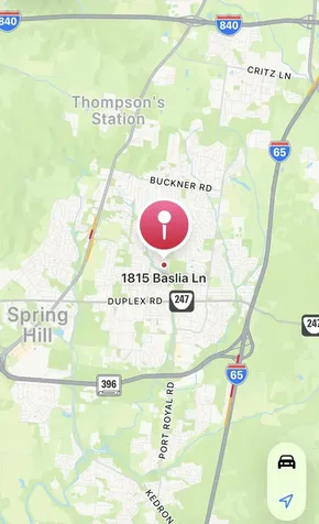 1815 Baslia Lane Spring Hill TN 37174