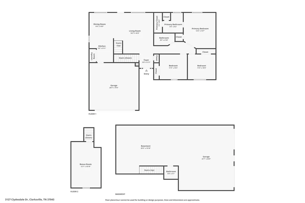 3127 Clydesdale Drive Clarksville TN 37043