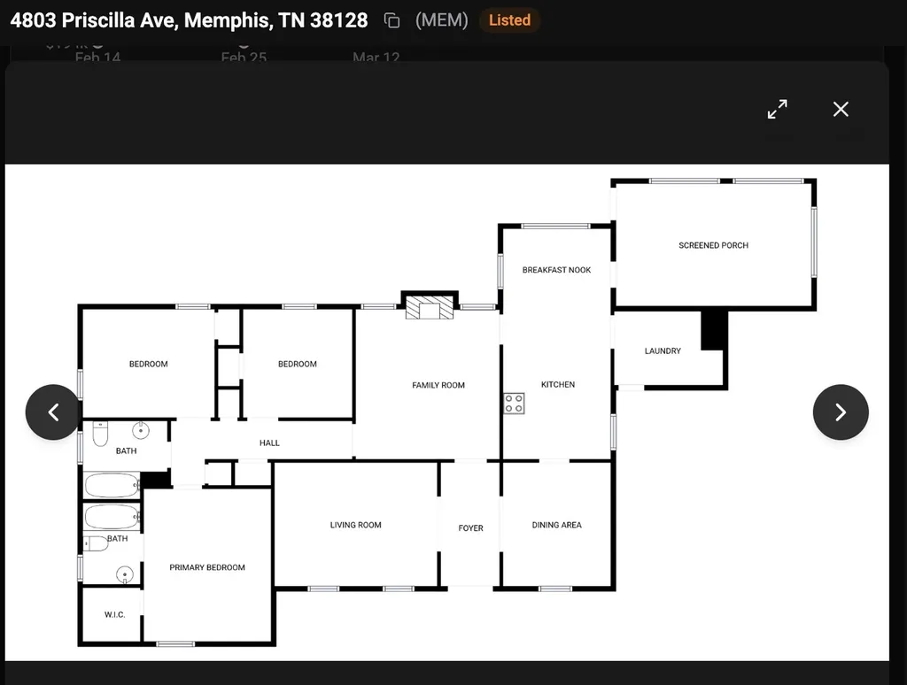 4803 Priscilla Avenue Memphis TN 38128