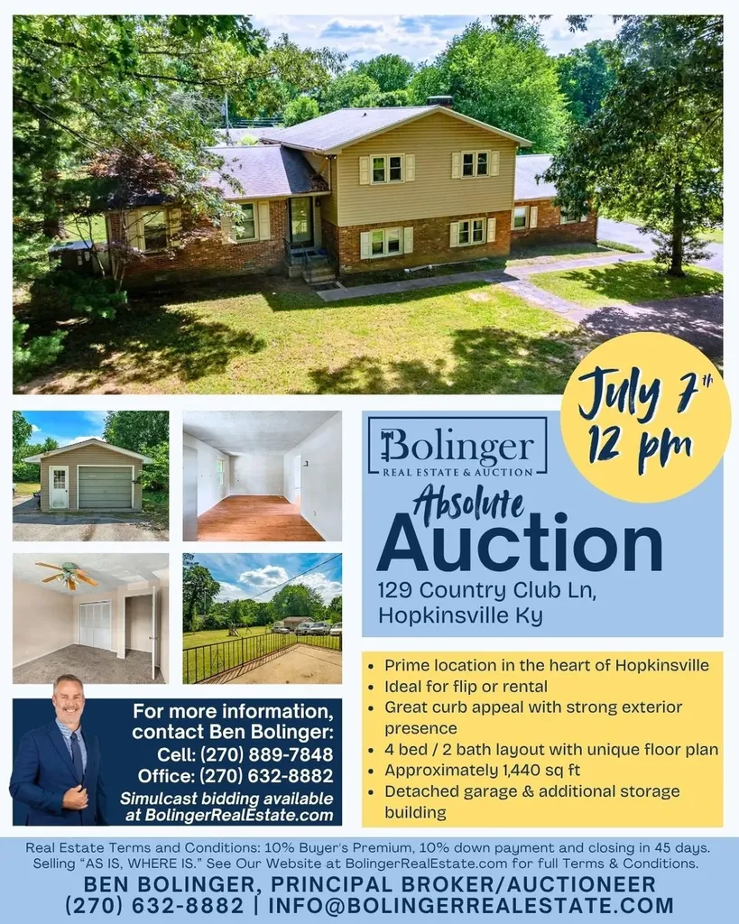 129 Country Club Lane Hopkinsville KY 42240