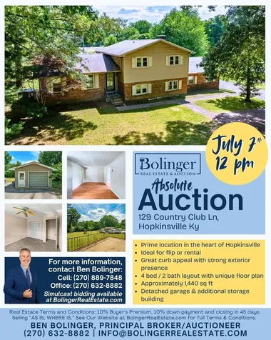 129 Country Club Lane Hopkinsville KY 42240