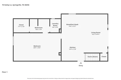 70 Hailey Lane Springville TN 38256