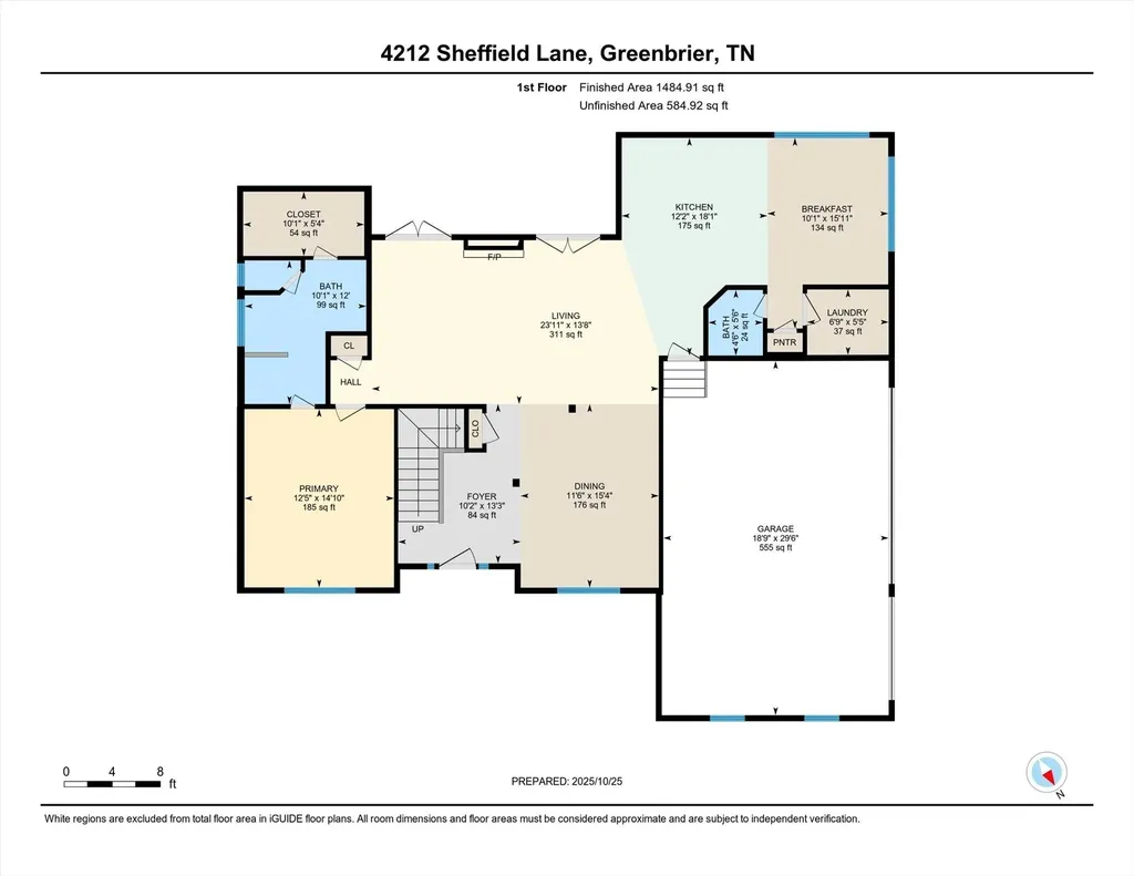 4212 Sheffield Lane Greenbrier TN 37073