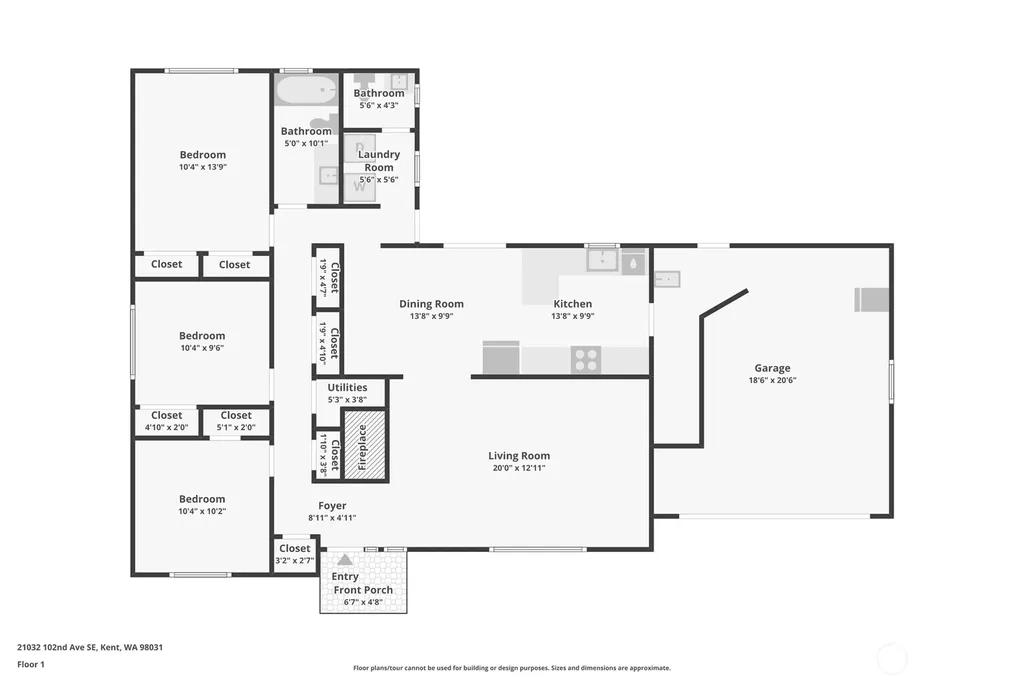 21032 102nd Avenue SE Kent WA 98031