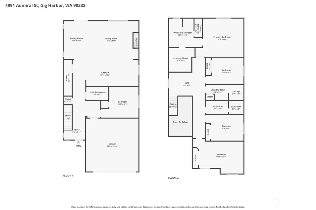 4991 Admiral Street Gig Harbor WA 98332