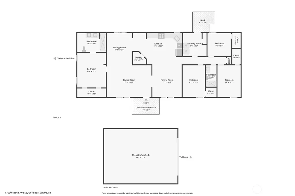 17030 418th Avenue SE Gold Bar WA 98251