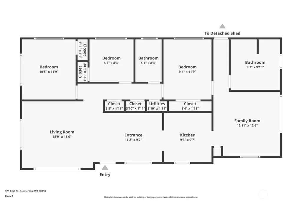 928 Dibb Street Bremerton WA 98310