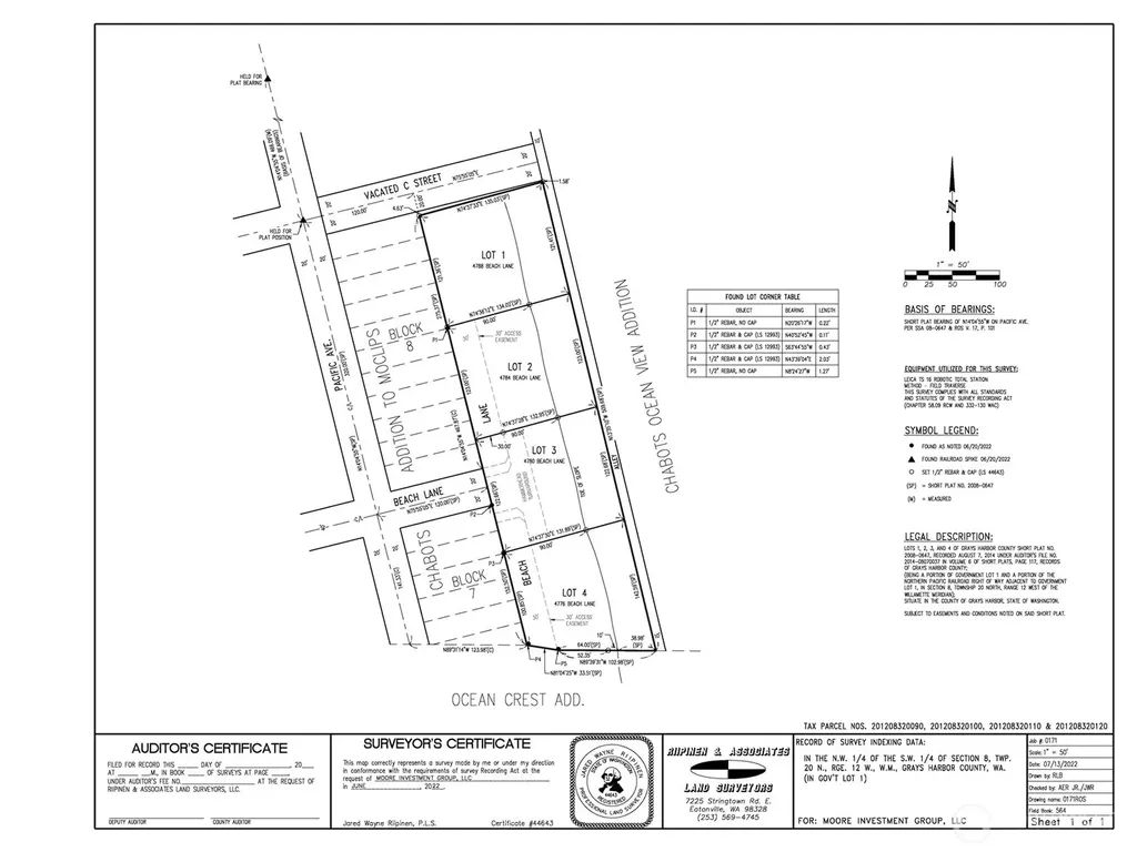 4784 Beach Lane Moclips WA 98562