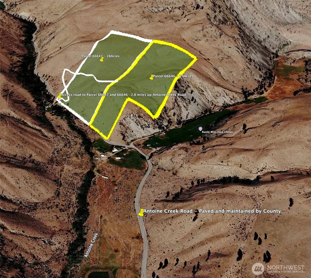 2830 Antoine Creek Road Chelan WA 98816