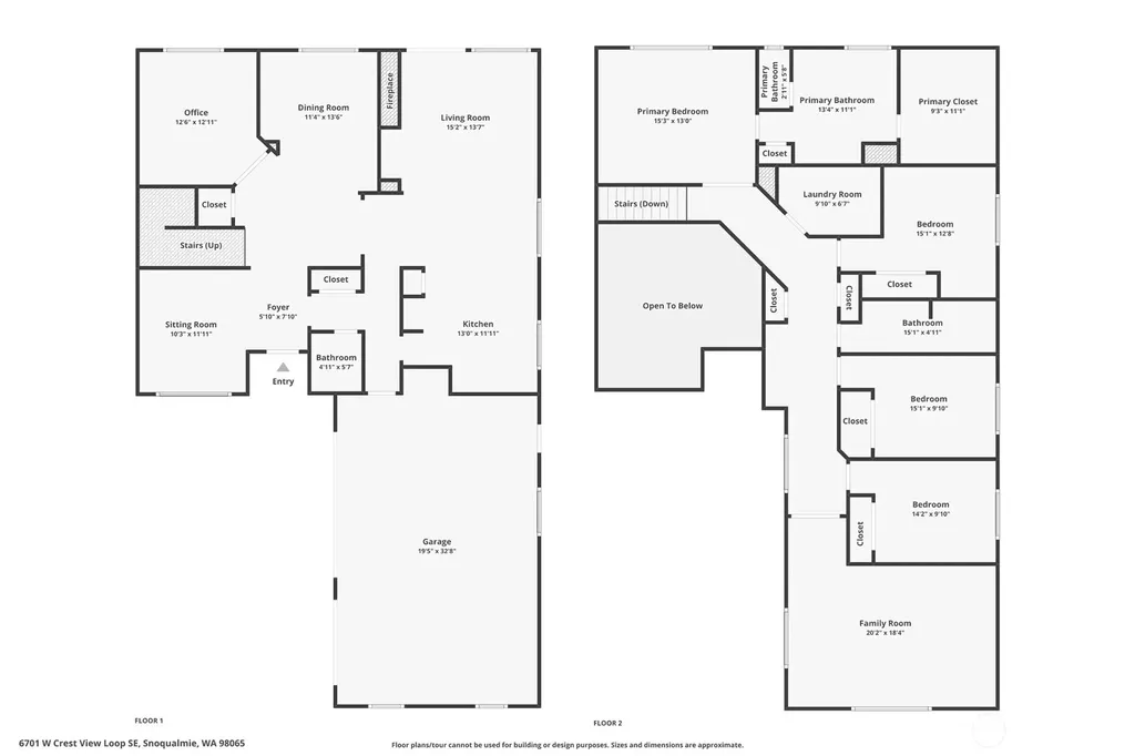 6701 W Crest View Loop SE Snoqualmie WA 98065