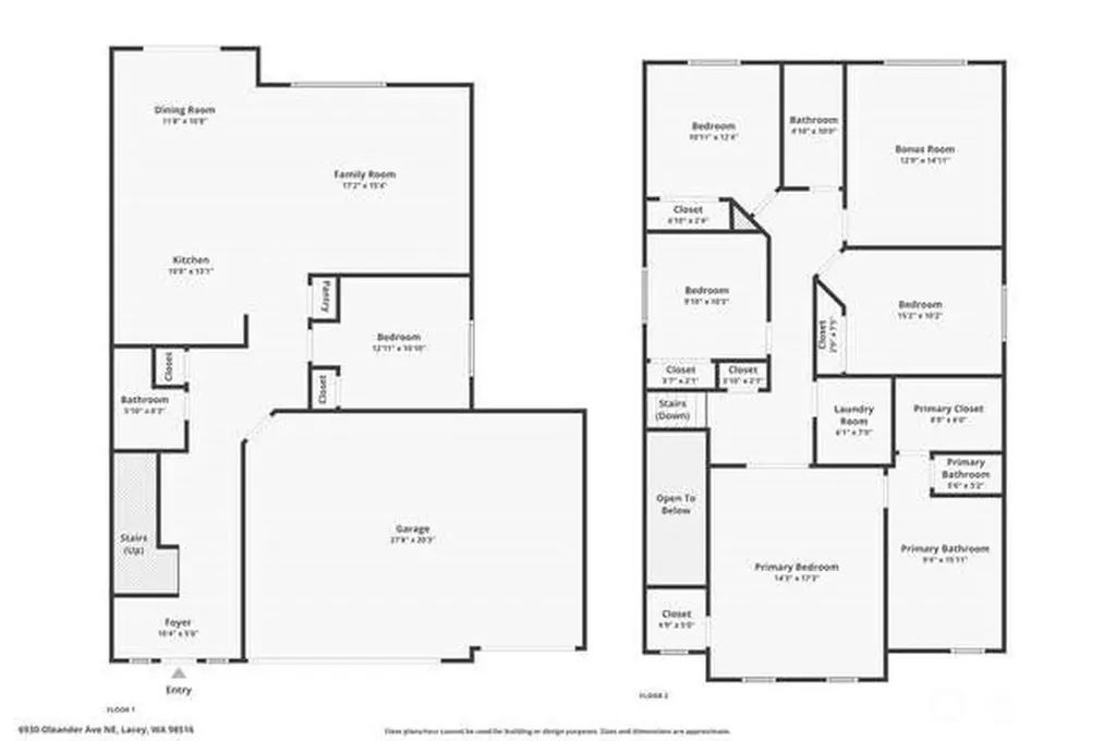 6930 Oleander Ave NE Lacey WA 98516