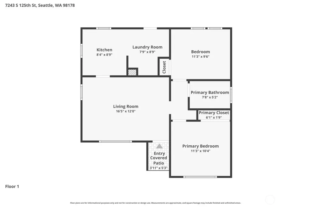 7243 S 125th Street Seattle WA 98178