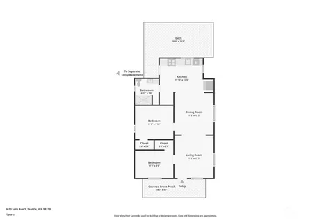 9623 54th Avenue S Seattle WA 98118