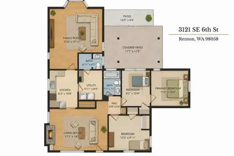 3121 SE 6th Street Renton WA 98058