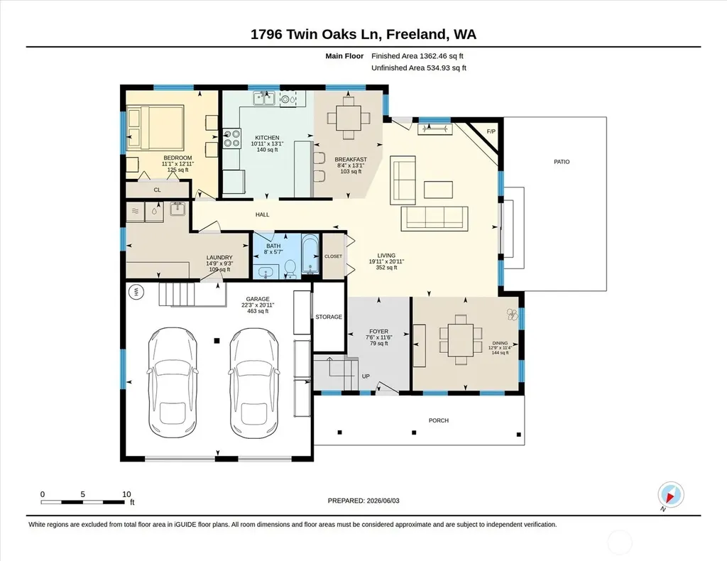 1796 Twin Oaks Lane Freeland WA 98249