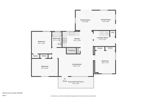 10615 1st Avenue S Seattle WA 98168