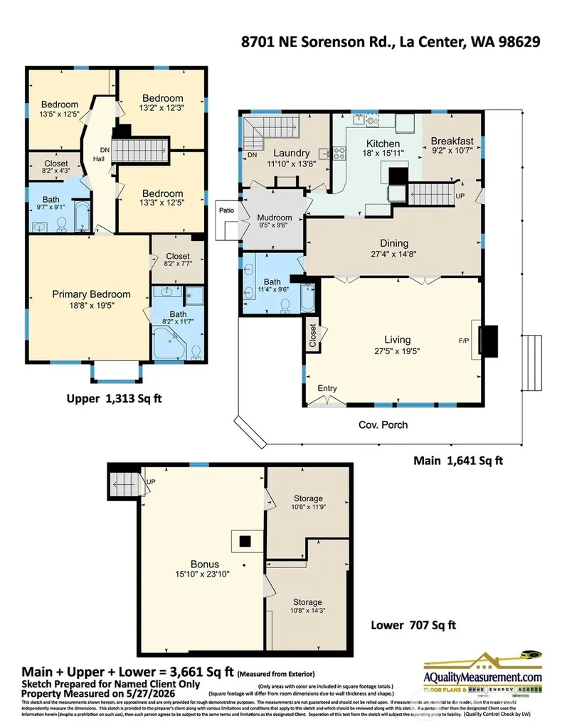 8701 NE Sorenson Road La Center WA 98629