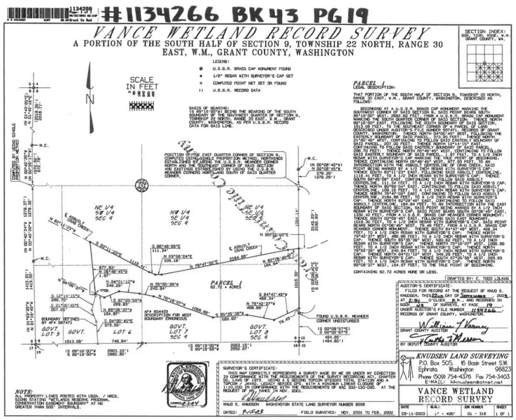 20548 NE 22 Road Marlin WA 98832
