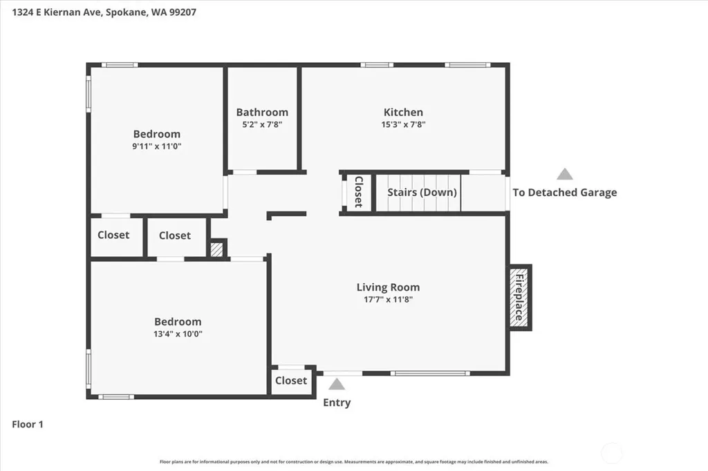 1324 E Kiernan Avenue Spokane WA 99207