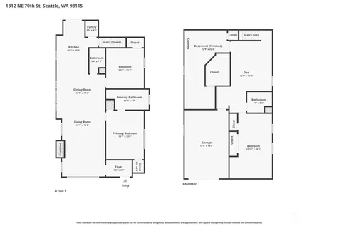 1312 NE 70th Street Seattle WA 98115