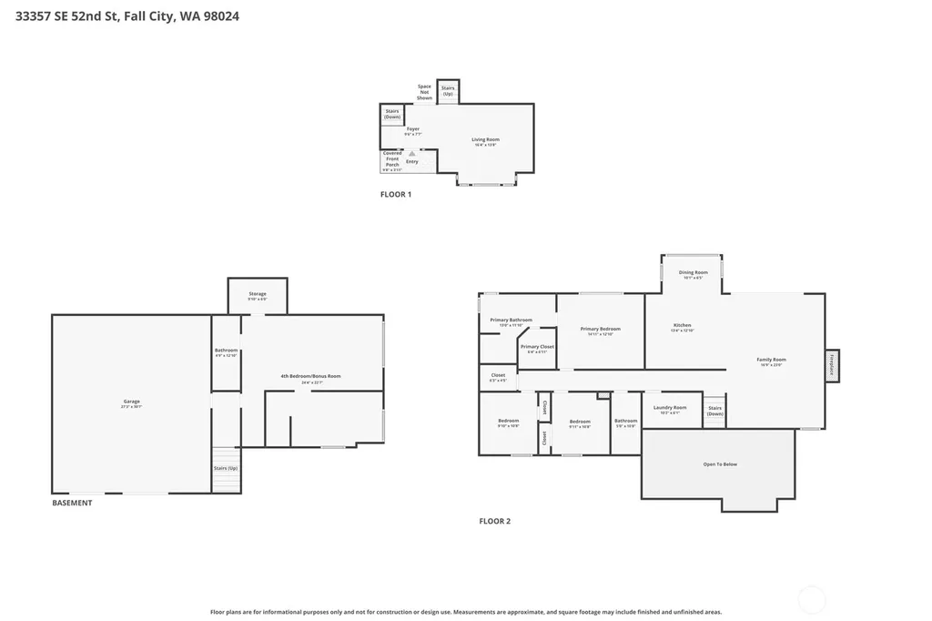 33357 SE 52nd Street Fall City WA 98024