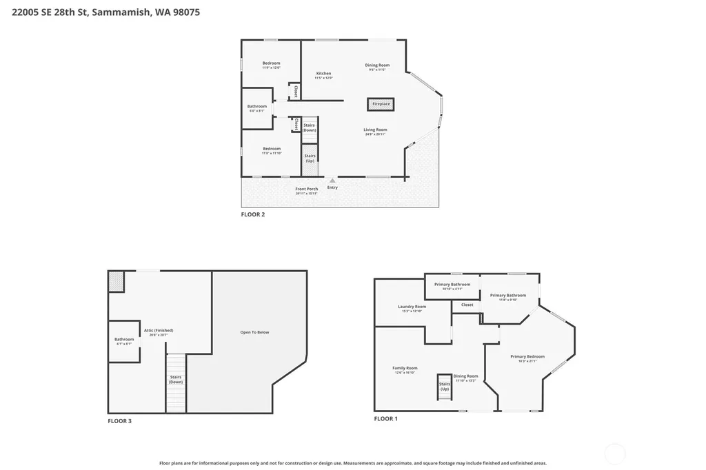 22005 SE 28th Street Sammamish WA 98075