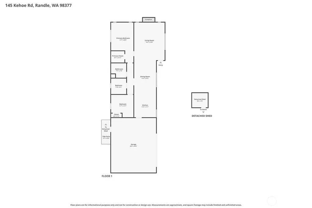 145 Kehoe Road Randle WA 98377