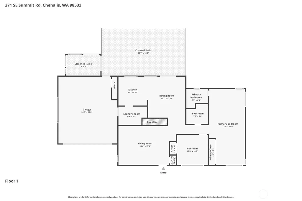 371 SE Summit Road Chehalis WA 98532