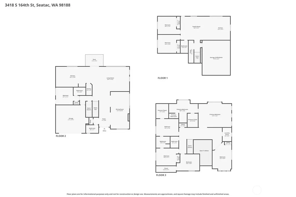 3418 S 164th Street Seatac WA 98188