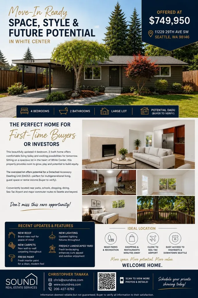 11229 29th Avenue SW Seattle WA 98146