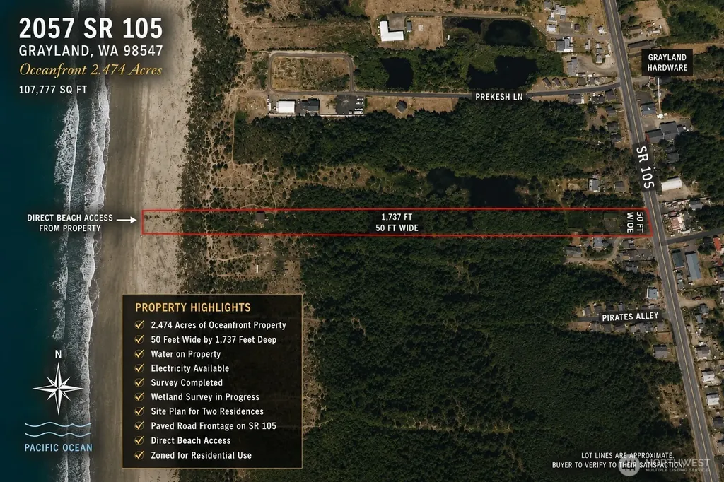 2057 Sr 105 Grayland WA 98547