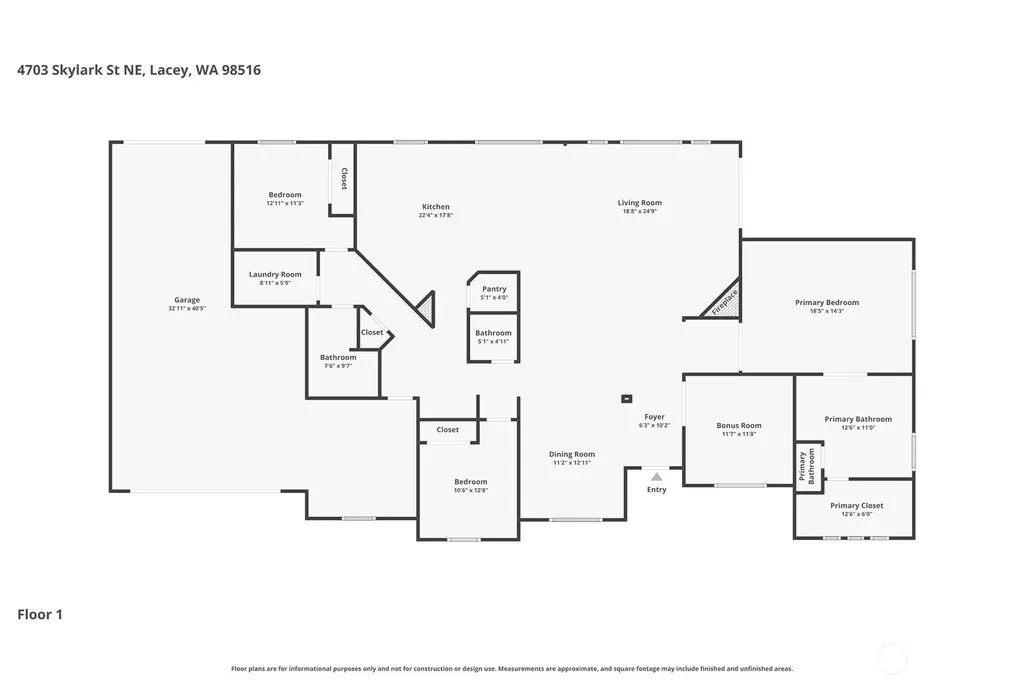 4703 Skylark Street NE Lacey WA 98516