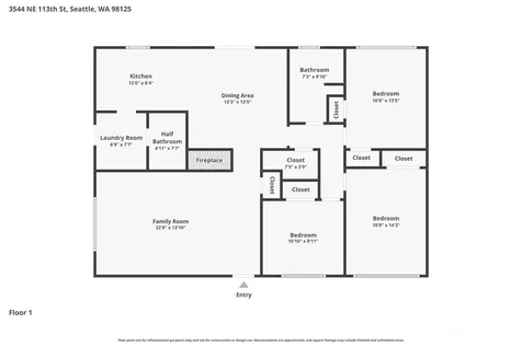 3544 NE 113th Street Seattle WA 98125