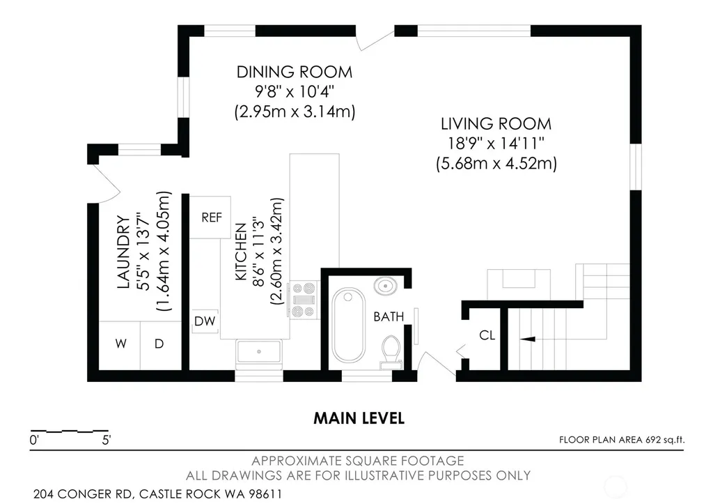 204 Conger Road Castle Rock WA 98611