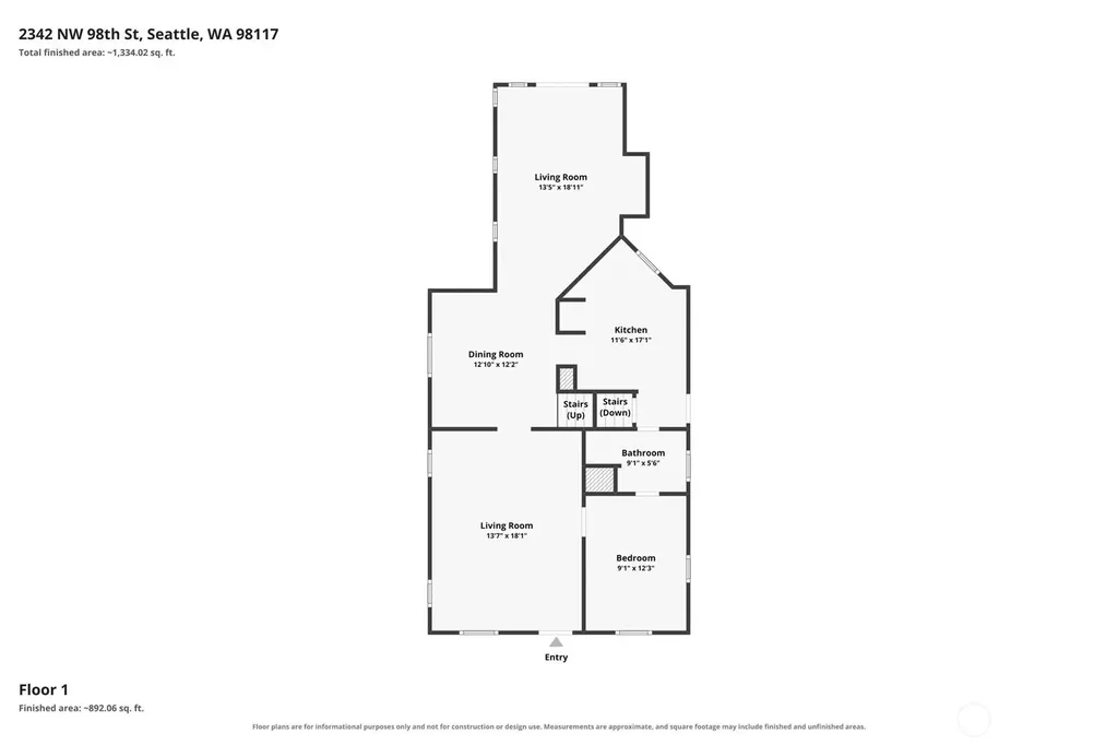 2342 NW 98th Street Seattle WA 98117
