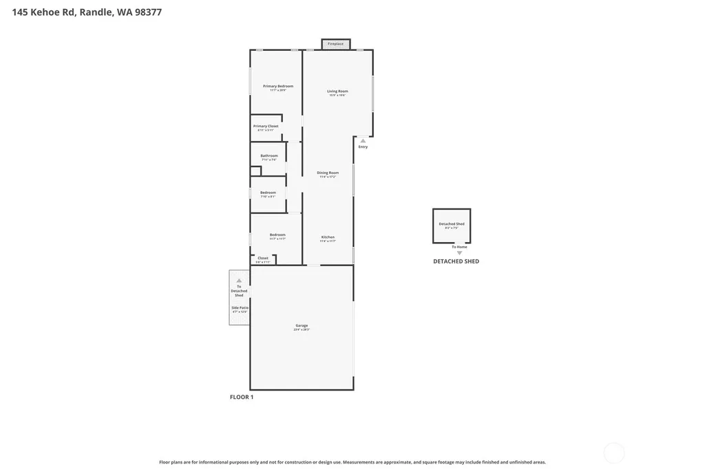 145 Kehoe Road Randle WA 98377