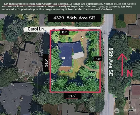 4329 86th Avenue SE Mercer Island WA 98040
