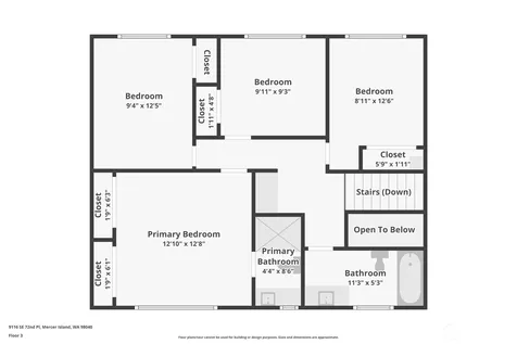 9116 SE 72nd Place Mercer Island WA 98040