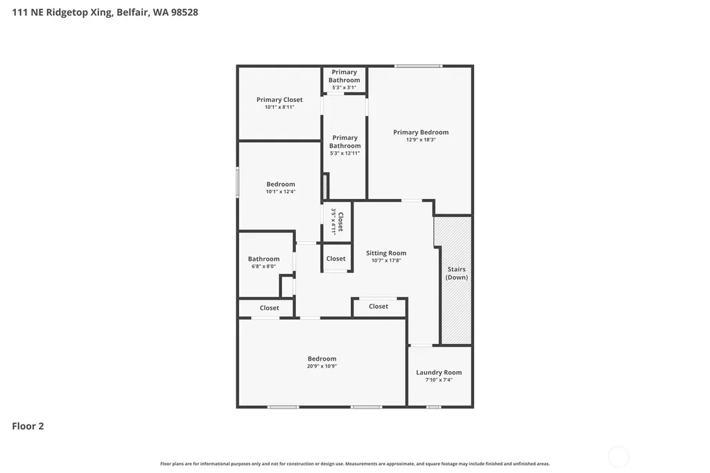 111 NE Ridgetop Crossing Belfair WA 98528