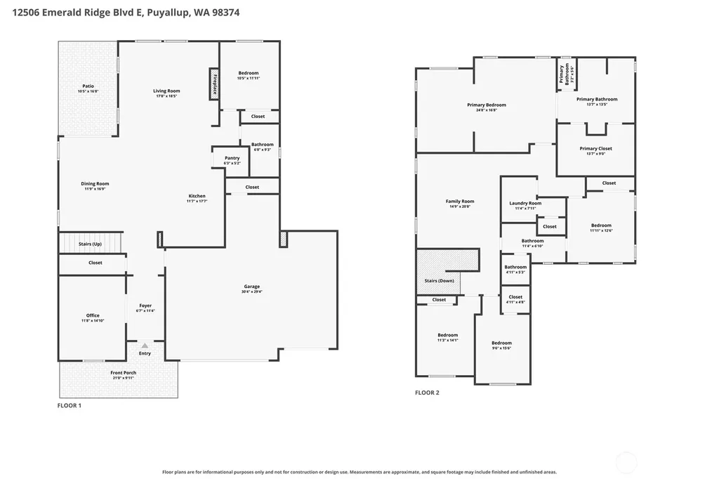 12506 Emerald Ridge Boulevard E Puyallup WA 98374
