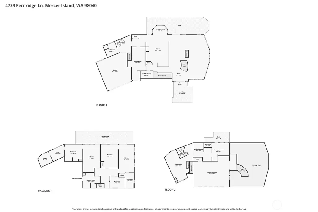 4739 Fernridge Lane Mercer Island WA 98040
